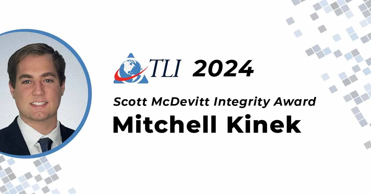 Scott McDevitt Integrity Award